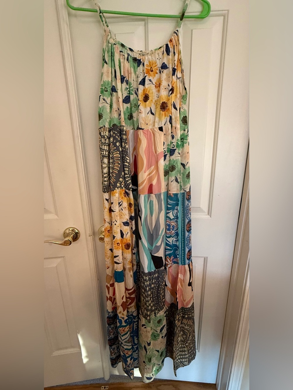 Yak & Yeti Multi-Print Patchwork Maxi Dress — Women's Summer Dress